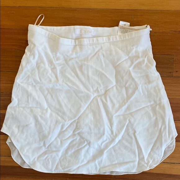 Chloé White Skirt - Size 38 - Picture 1 of 1